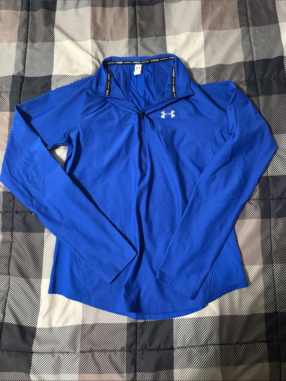 Under Armour Royal Blue Women's 1/4 Zip Athletic Pullover